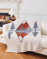 Lake Tahoe Crochet Throw