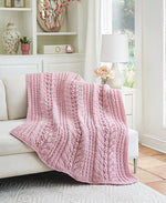Rosebud Eyelet Blanket