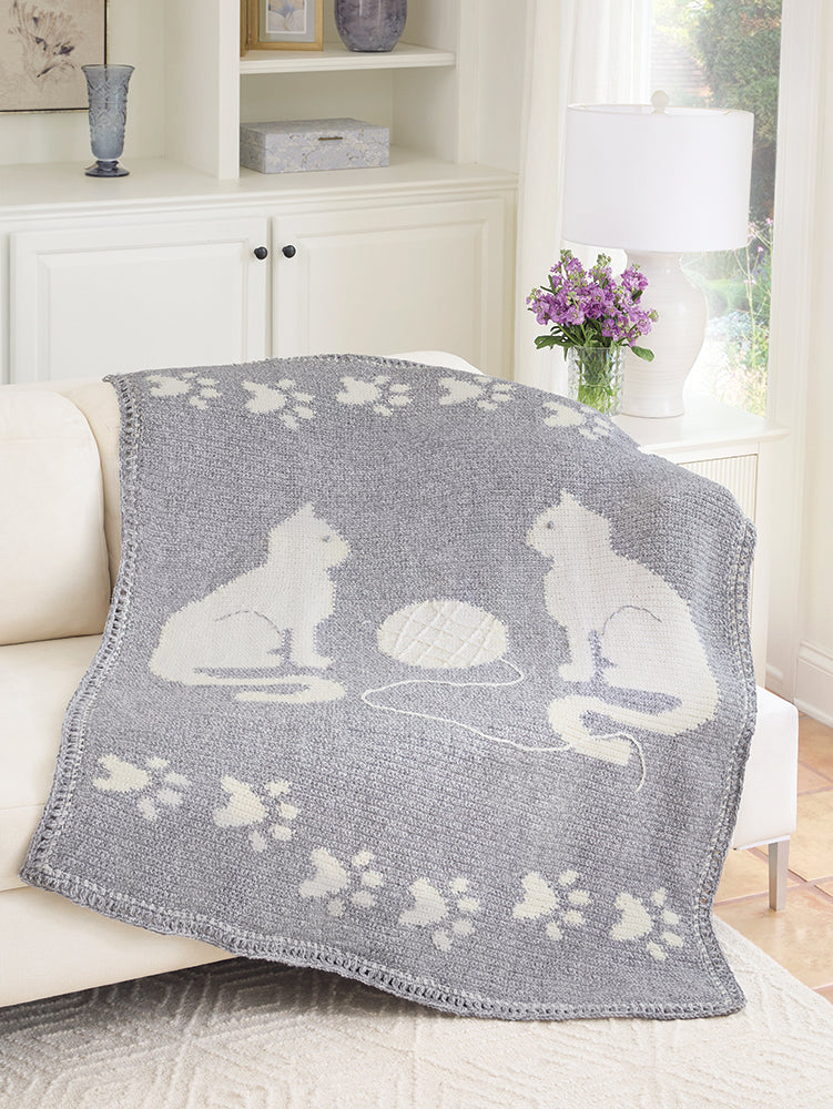 Tangled Tails Crochet Blanket