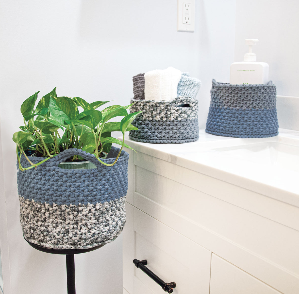 Two-Toned Nesting Baskets