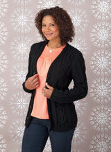 Cardigan Femme Torsadé