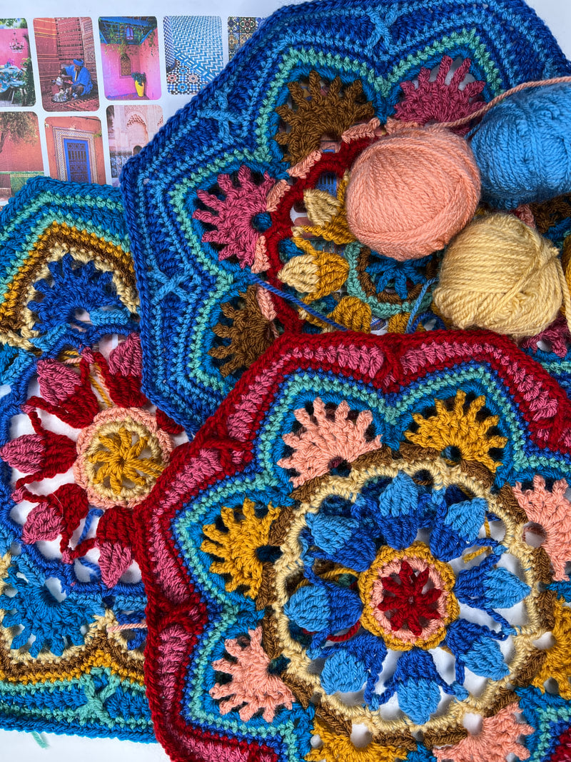 Marrakesh Persian Tiles Throw – Mary Maxim Ltd