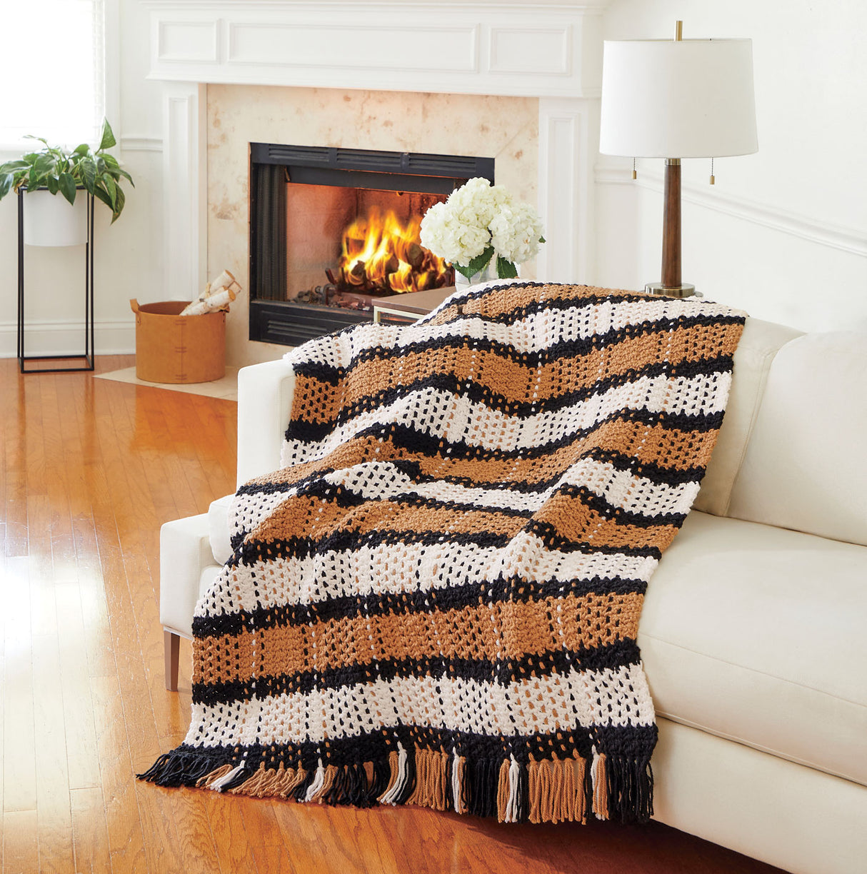 Chunky Plaid Blanket