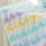 Pastel Ripples for Baby Blanket