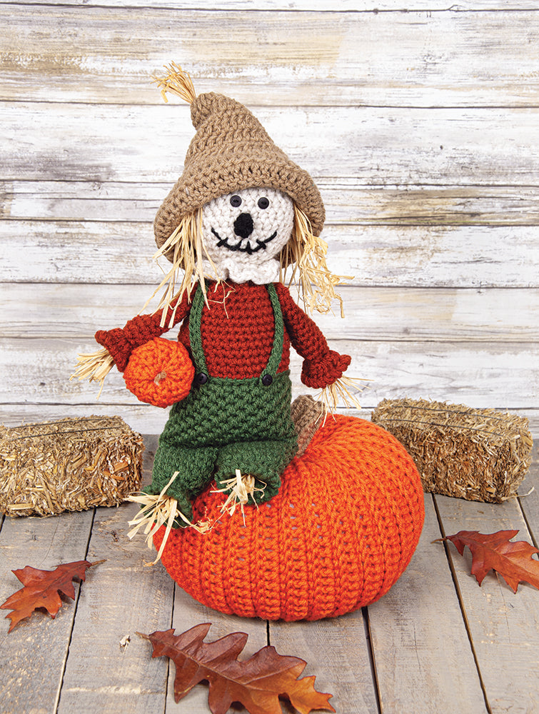 Scarecrow & Pumpkin Centerpiece Kit