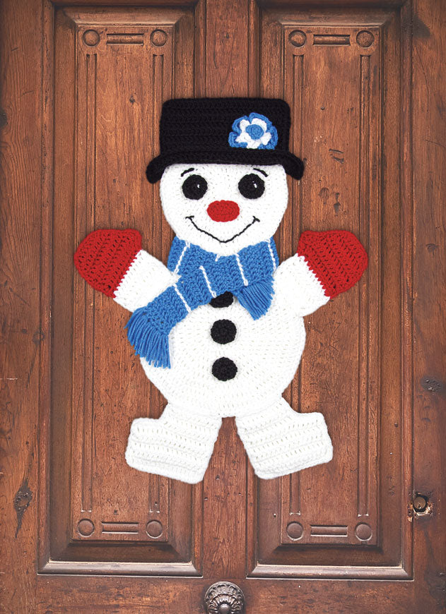 Snowman Door Hanger Pattern
