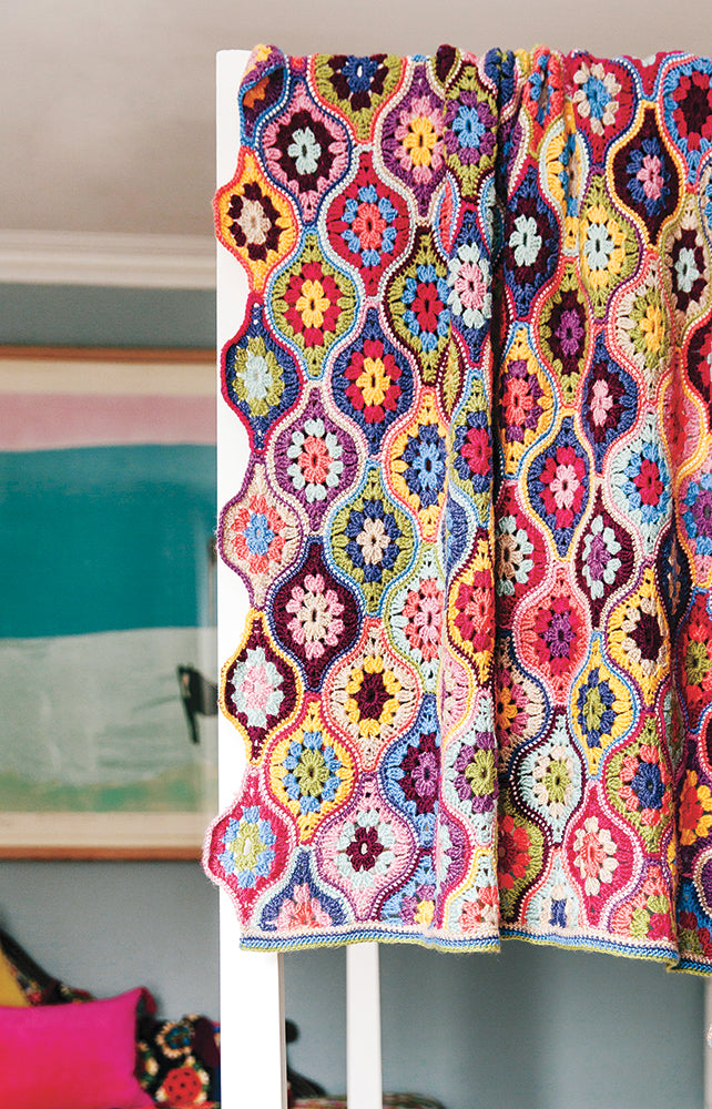 Mystical Lanterns Blanket – Mary Maxim Ltd