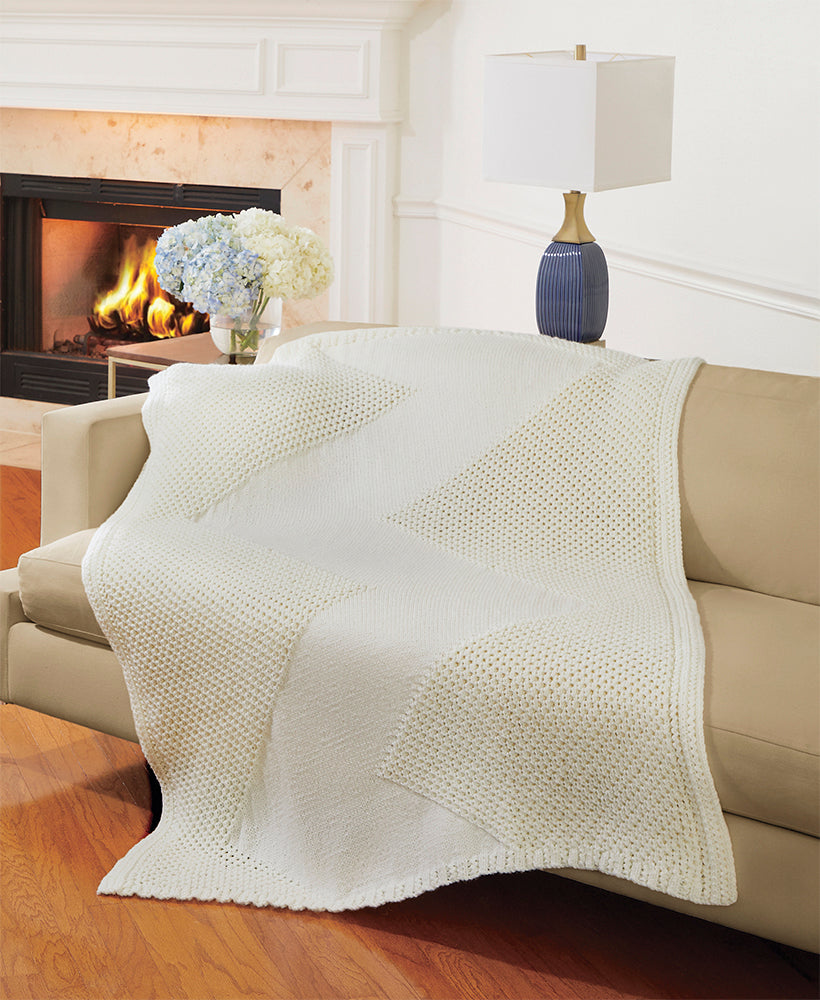 Honeycomb Zig Zag Blanket