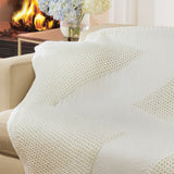 Honeycomb Zig Zag Blanket