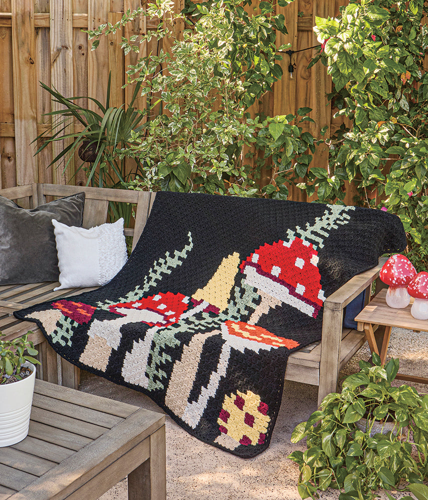 Woodland Magic Blanket – Mary Maxim Ltd