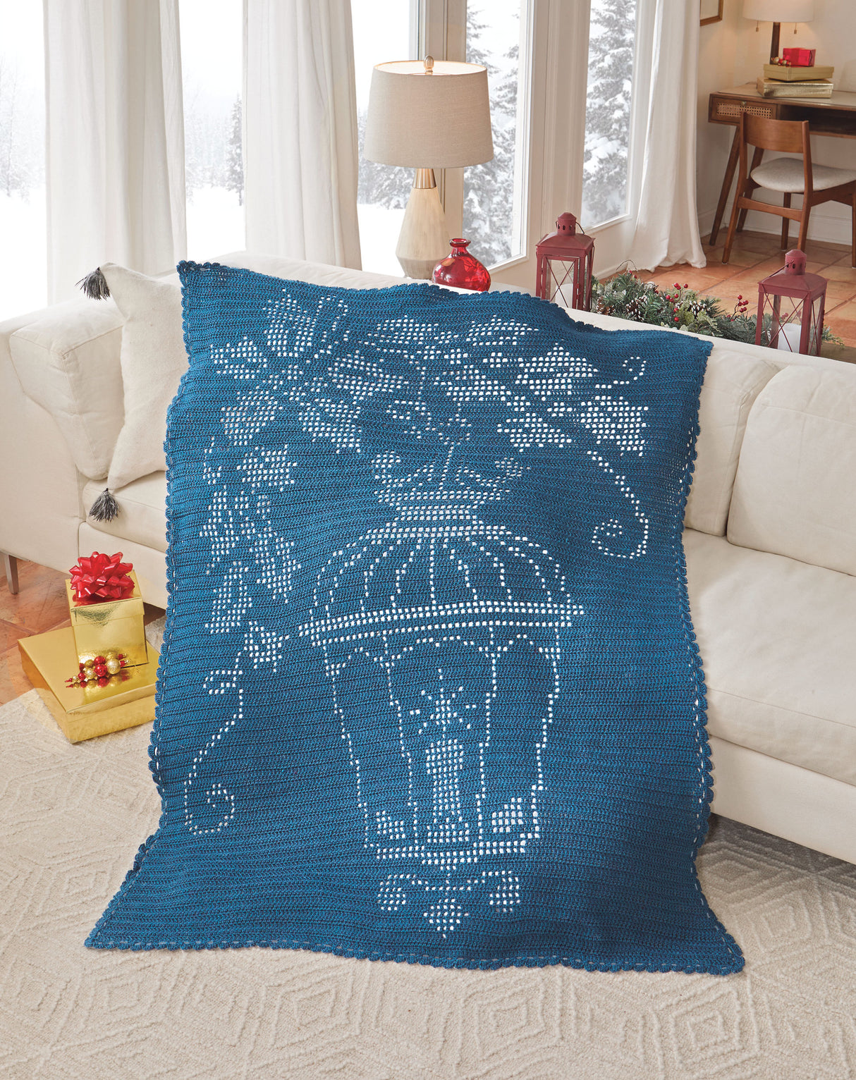 Winter Welcome Throw