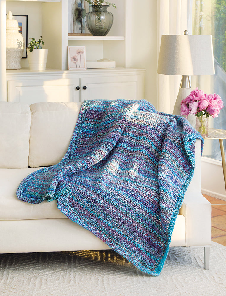 Moss Dream Blanket – Mary Maxim Ltd
