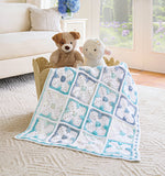 Dreamy Peaks Baby Blanket