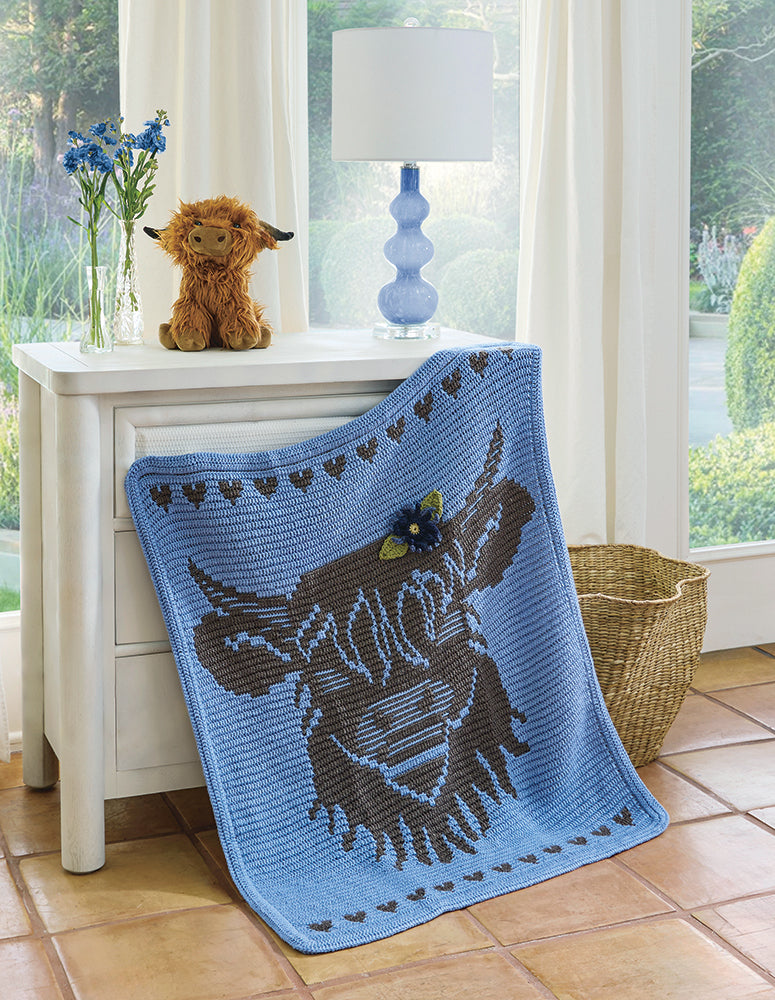 Little Highland Wonder Baby Blanket