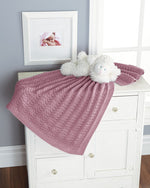 Lace Chevron Baby Blanket