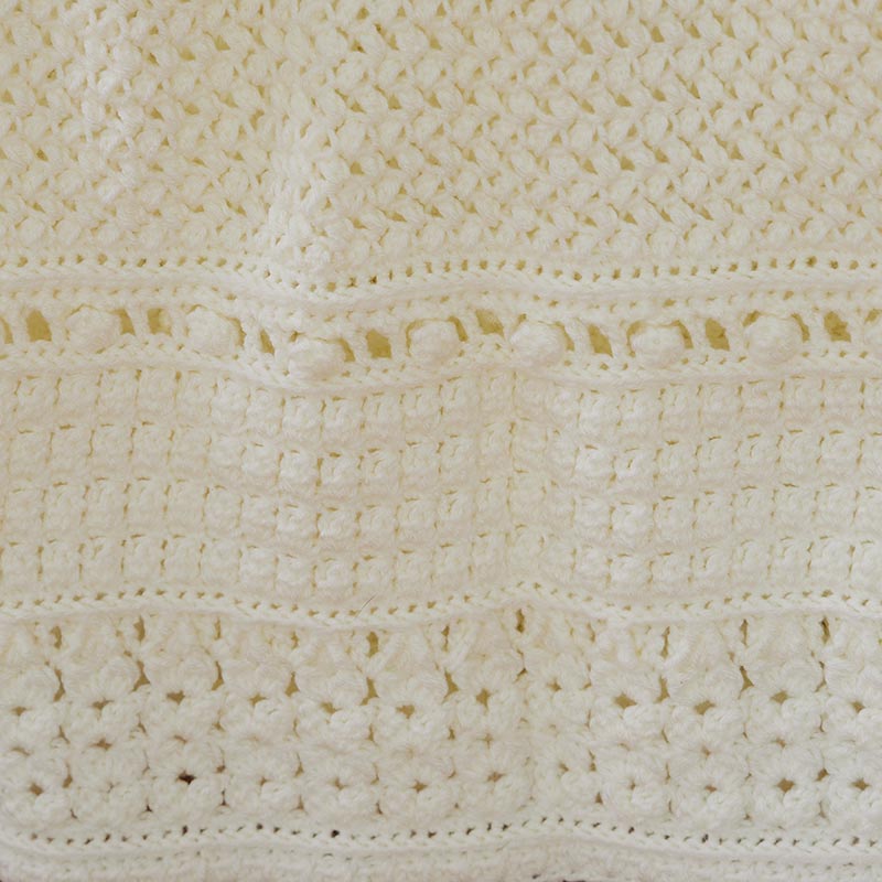 Couverture afghane Aran à galets