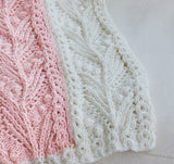 Ribbed Leaves Throw