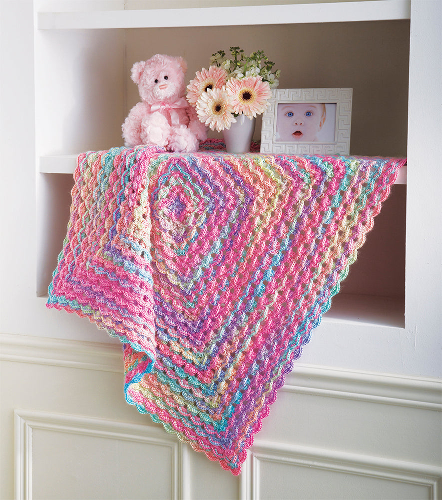 Textured Granny Blanket