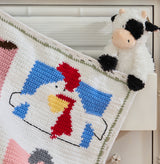 Farm Sweet Farm Baby Blanket
