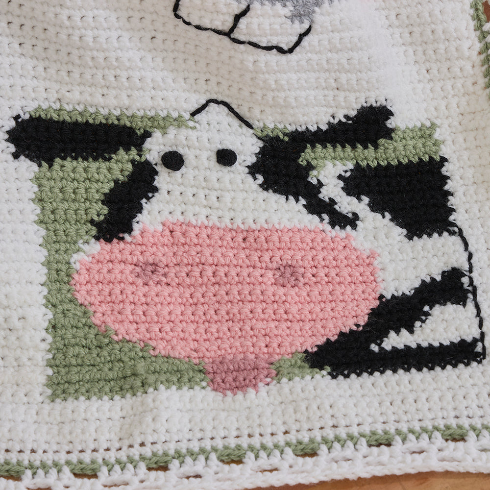 Farm Sweet Farm Baby Blanket