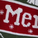 Meowy Christmas Crochet Blanket