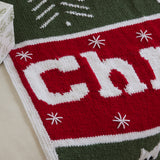 Meowy Christmas Knit Blanket