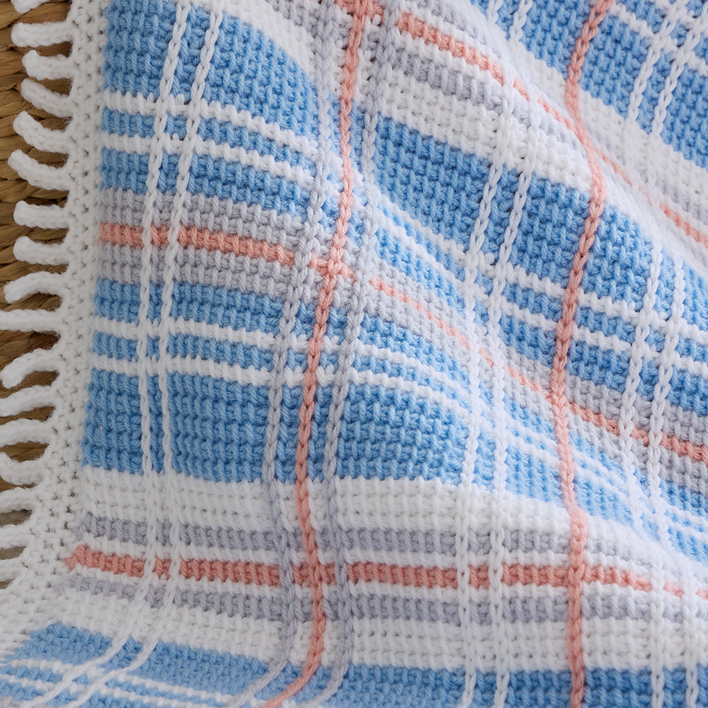 Plaid Baby Blanket
