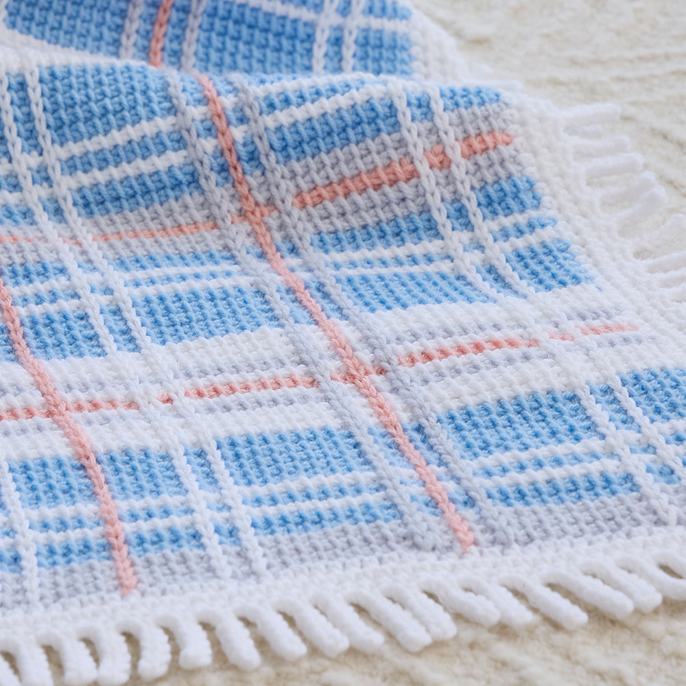 Plaid Baby Blanket