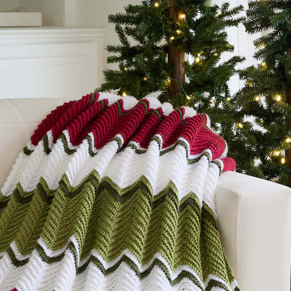 Holiday Ripples Throw
