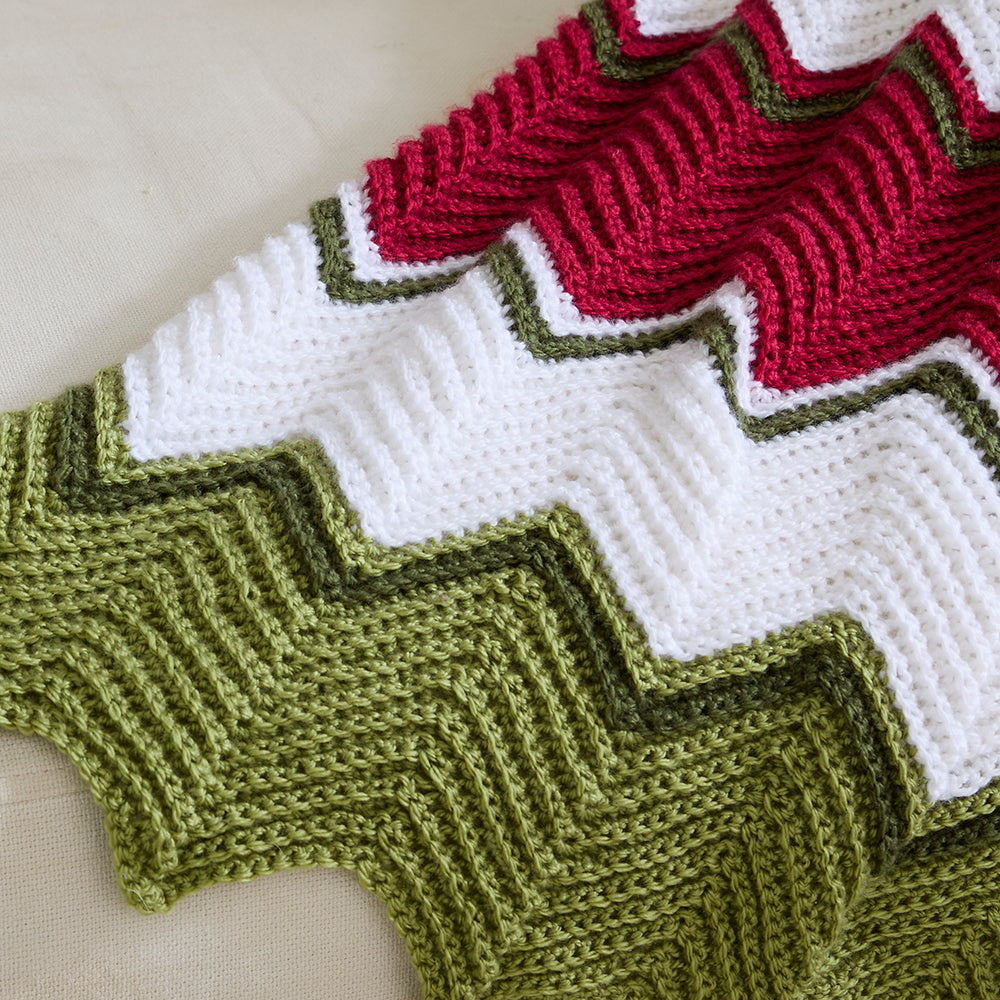Holiday Ripples Throw