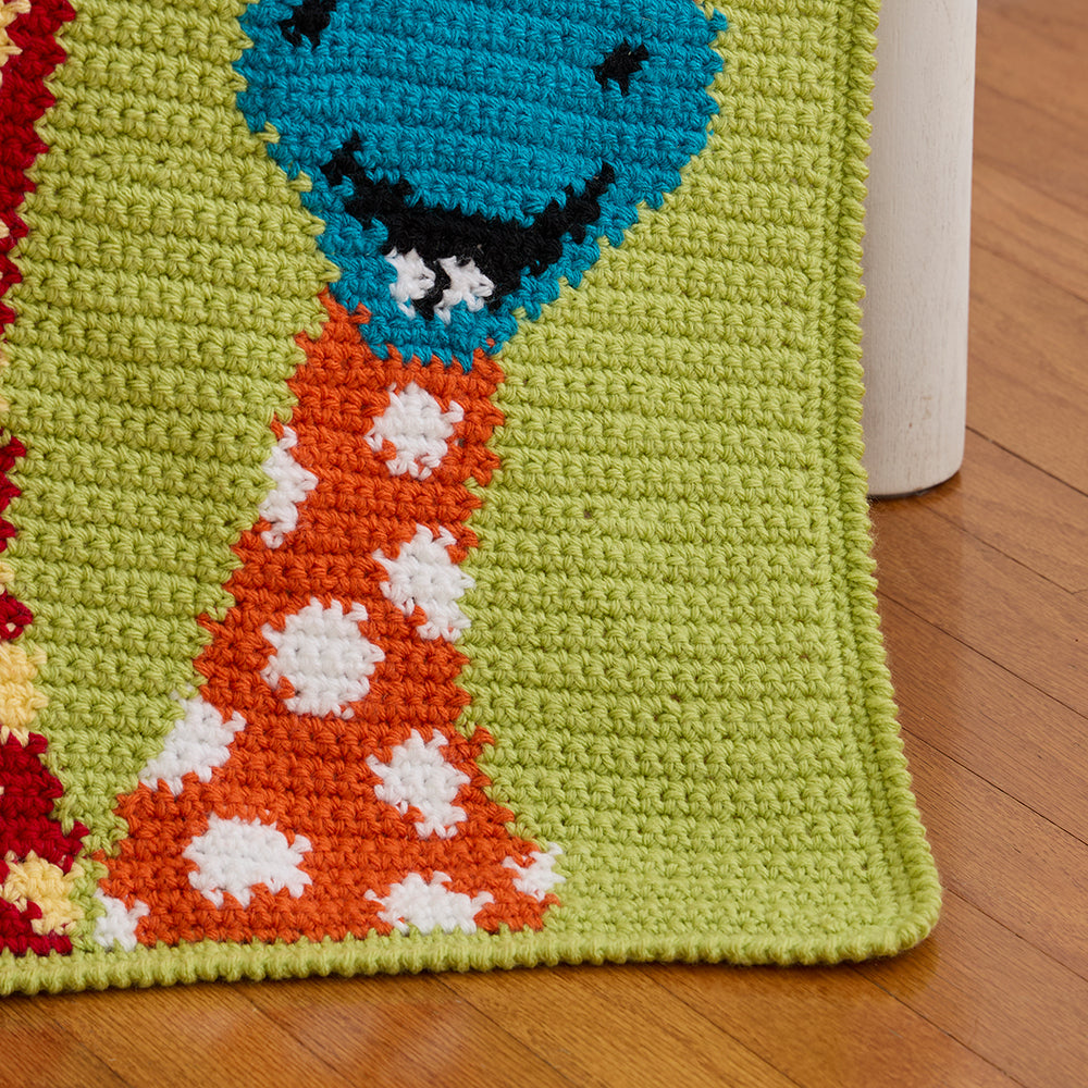 Playful Giraffes Baby Blanket – Mary Maxim Ltd