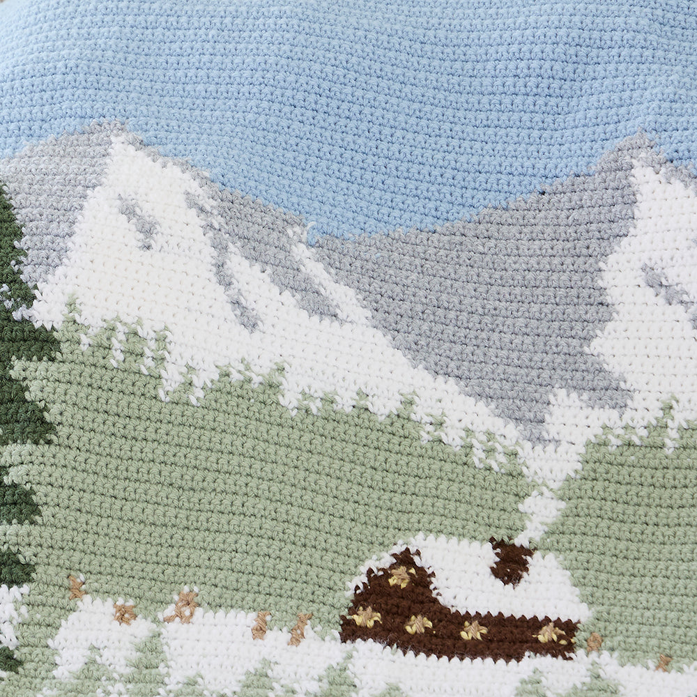 Winter Cabin Blanket