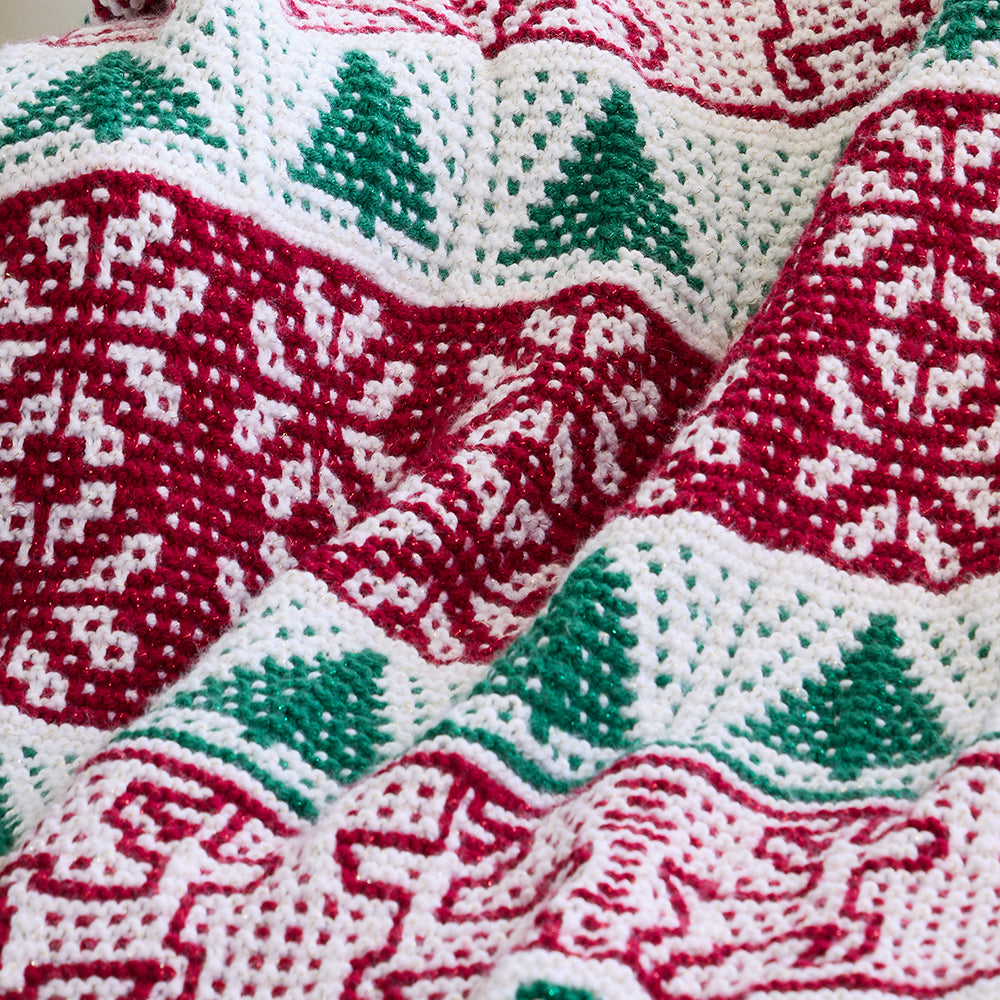 Yuletide Sparkle Lapghan