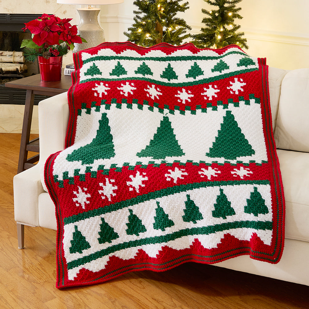 Yuletide Wishes Afghan