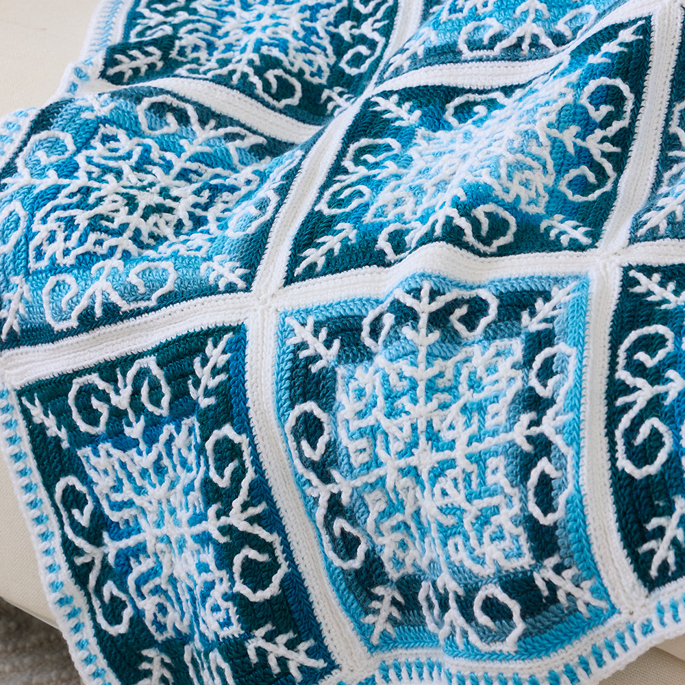 Winterfrost Afghan