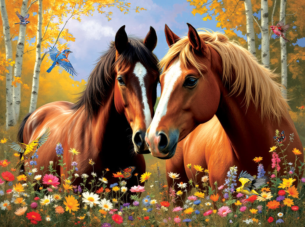 Side by Side Jigsaw Puzzle