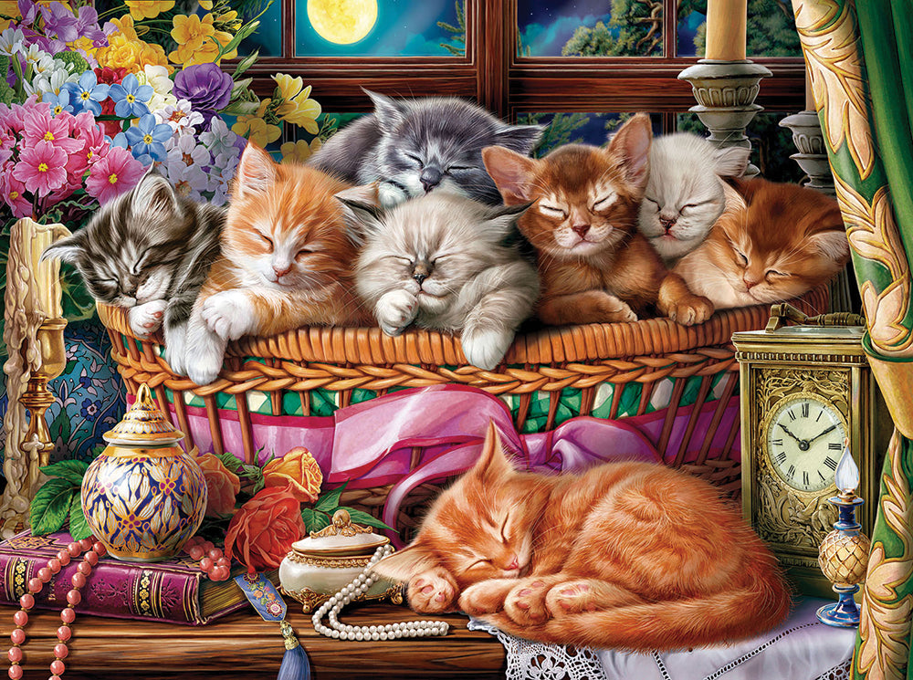 Puzzle Chatons de Nuit