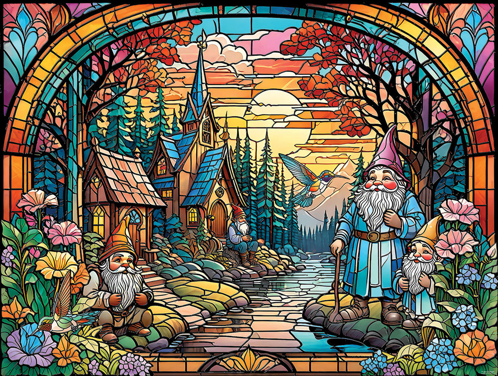 Gnome Village Jigsaw Puzzle