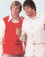 Modèle de gilet cardigan ceinturé