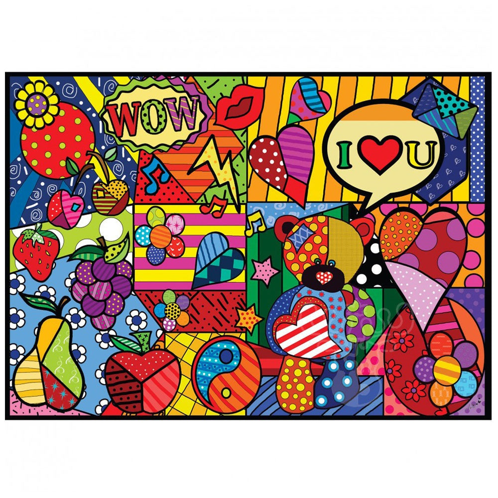 Puzzle inspiré du Pop Art