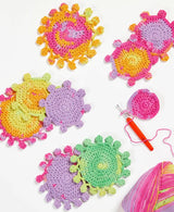 Free Popcorn Coasters Crochet Pattern