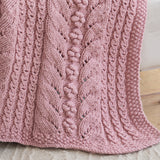 Rosebud Eyelet Blanket