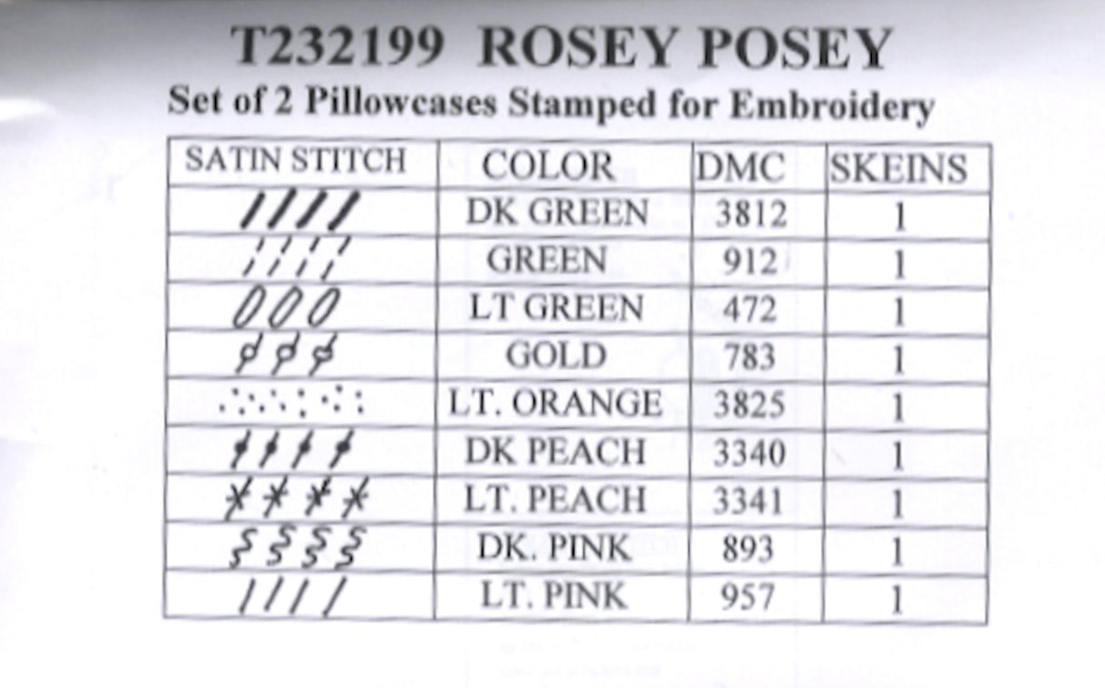 Rosey Posey Pillowcases