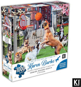 Shooting Hoops Jigsaw Puzzle