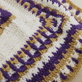 Sparkle Mandala Throw - Purple/Topaz