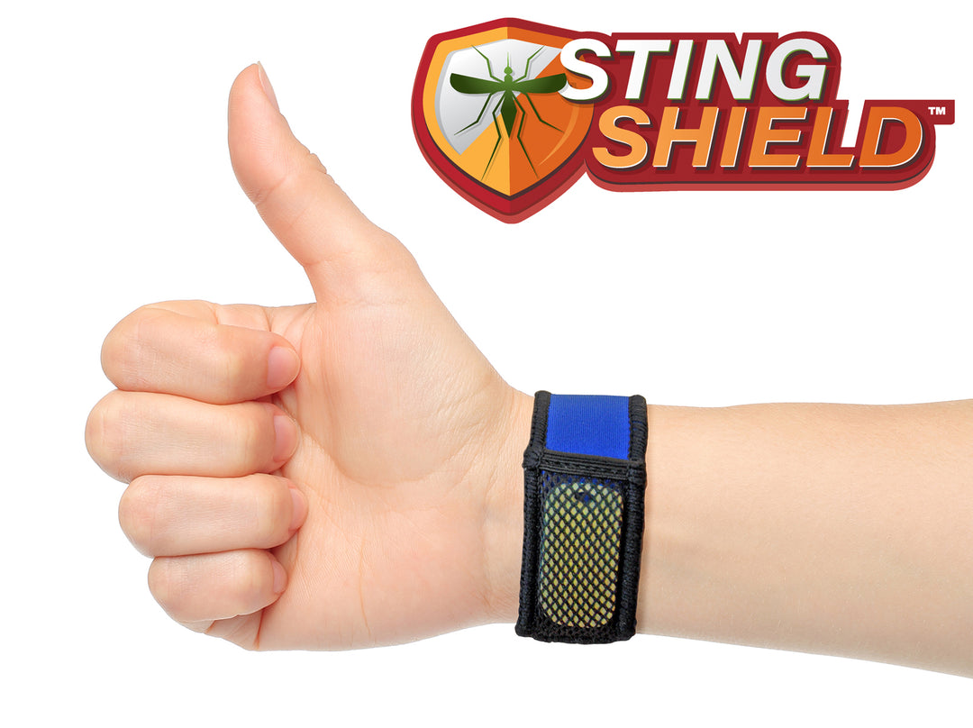 Sting Shield™ Mosquito Repellent Bracelet and Quick Clip