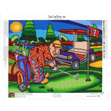 The Golfer Diamond Art Kit