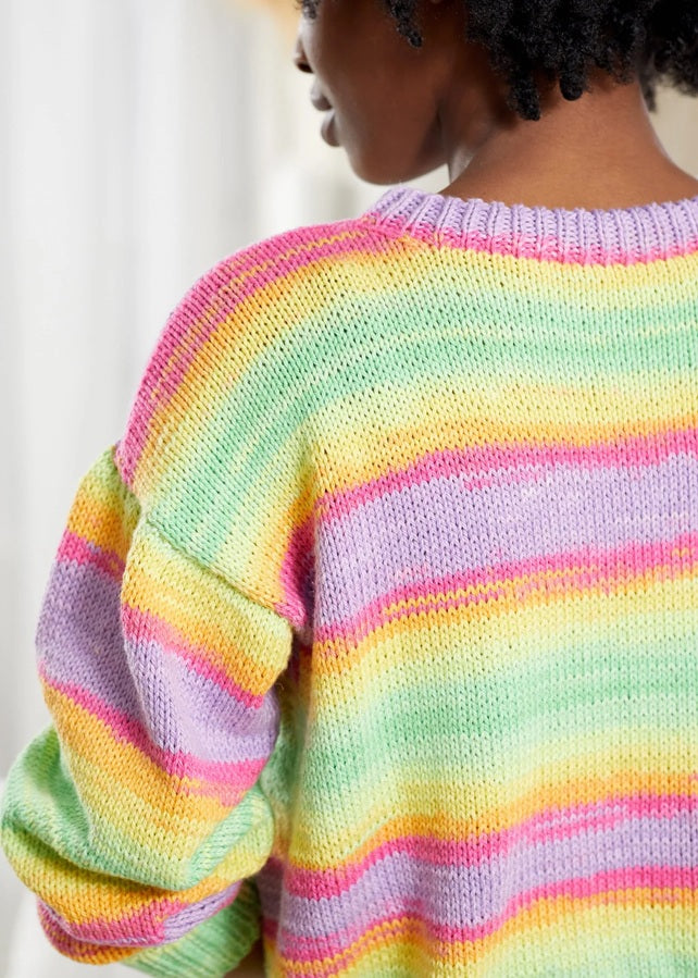 Free Tie Dye Pullover Knit Pattern