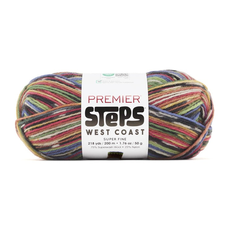 Premier Steps West Coast Sock Yarn