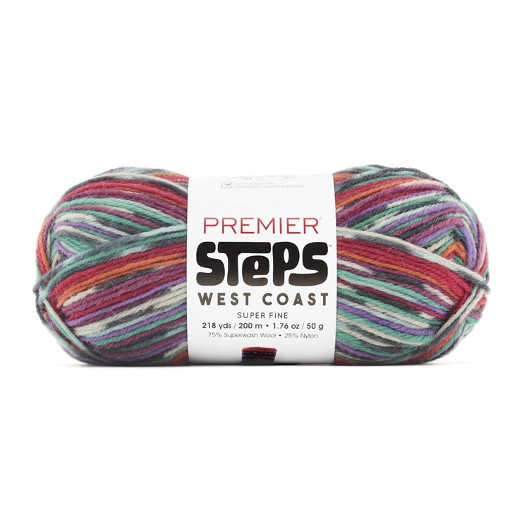 Premier Steps West Coast Sock Yarn